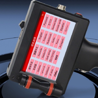 Definition Handheld Inkjet-Drucker mit großem Bildschirm und schwarzer Druckfähigkeit