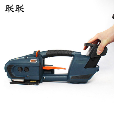 JDC13 16 Strapper Hand Batteriebetriebene Halbautomatische Palettenbox Plastik PP PET Strapping Maschine