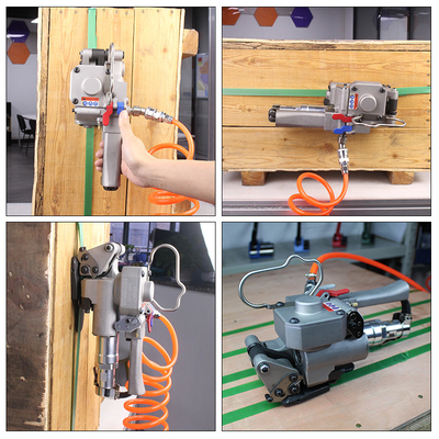 Versatile Pneumatische PET/PP-Banding-Werkzeug für Kartonschachtel Idealer Arbeitsdruck 0,63Mpa