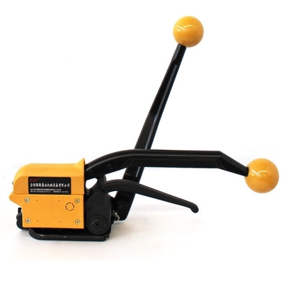 Einfache Bedienung Mini Handheld Strapping Machine für Lebensmittel Süßigkeiten Snack Schokolade Verpackung