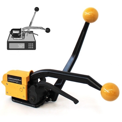 Einfache Bedienung Mini Handheld Strapping Machine für Lebensmittel Süßigkeiten Snack Schokolade Verpackung