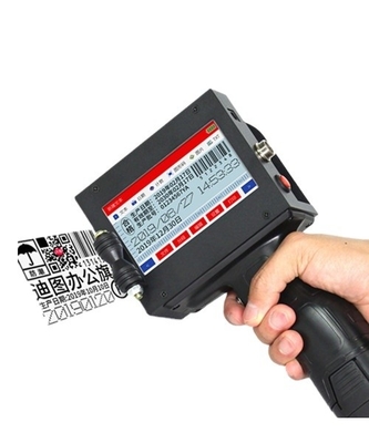 Einfacher zu bedienender tragbarer Handheld-Digitaldrucker für alle Flaschen-Plastiktütenoberflächen
