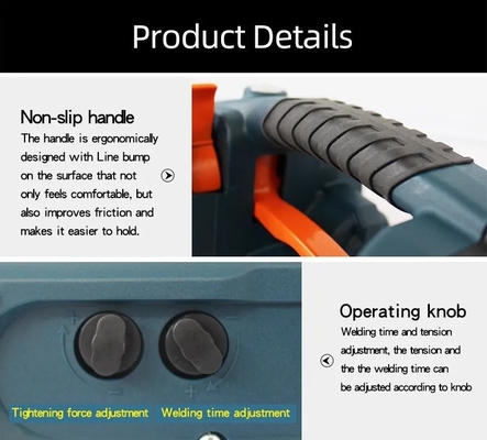JDC1316 PP/PET-Gürtel Batteriekraft Kunststoff-Gürtelwerkzeug für professionelle Gürtel