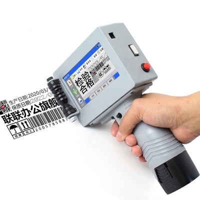 TIJ-Drucker Handheld Desktop Digitaler Öko-Lösungsmittel-Drucker mit Großbildschirm