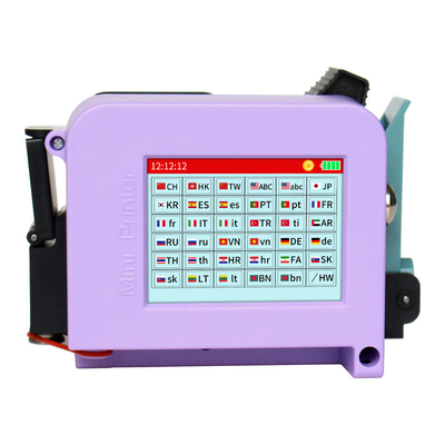 Mini Handprinter Cij Inkjet-Drucker für Kunststoffholz Papier Glasverpackung Code Druck