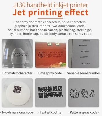 600DPI-TIJ-Drucker Handheld Inkjet-Drucker für die Codierung Maschine Druckentfernung 2-5mm