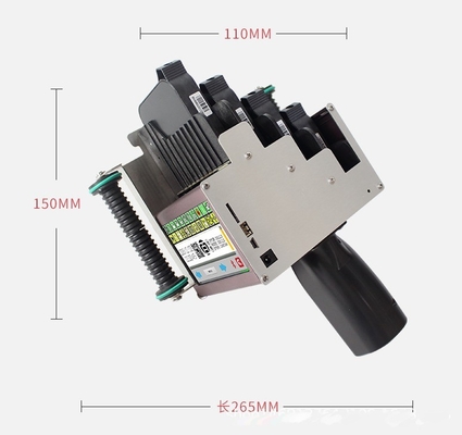 Kartondruck TIJ-Drucker 10CM-Drucker mit vier Düsen