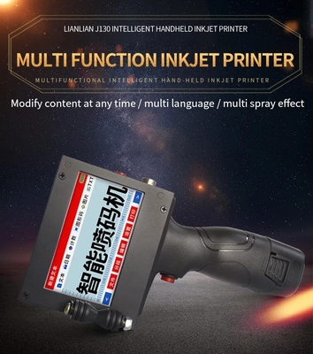 600DPI-Fast-Dry-Ink-Professioneller Tintenstrahldrucker für den Druck von Handgewehr-Barcodes