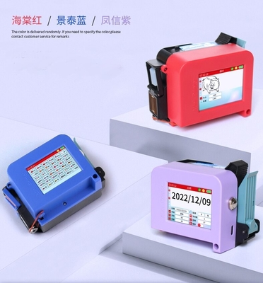 Portable Mini Intelligent Industrial Handheld Inkjet Drucker für den Holzdruck 3,5 kg
