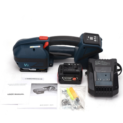 Verbessern Sie Ihren Verpackungsprozess mit der batteriebetriebenen halbautomatischen Verpackungsmaschine V2