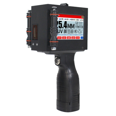 0.89 KG 25,4 mm Portable Handheld Karton Außenverpackungskiste Tintenstrahlpistole Drucker Druck-Codiermaschine