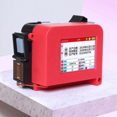 Abmessungen 220X130X50MM Mini Plus Portable Thermal Inkjet-Drucker zum Drucken des Verfallsdatums