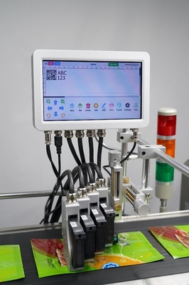 10 Zoll Touchscreen Online Karton Coder Verfallsdatum Chargencode Drucker mit Codierung
