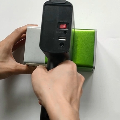 Einfarbiger Mehrsprachiger QR-Code Handdruckpistole für Flaschenglas-Textilausrüstung