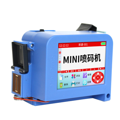 Portable Verfallsdatum Logo-Code-Drucker mit 2-5mm Druckentfernung Genauigkeit Lösung