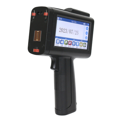 CE Portable Verfallsdatum Charge Codierung Maschine Handheld Inkjet-Drucker Pistole mit einer schwarzen Tintenpatrone