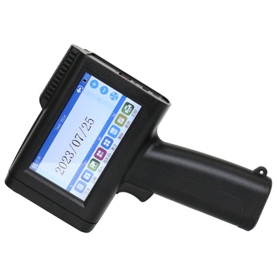 CE Portable Verfallsdatum Charge Codierung Maschine Handheld Inkjet-Drucker Pistole mit einer schwarzen Tintenpatrone