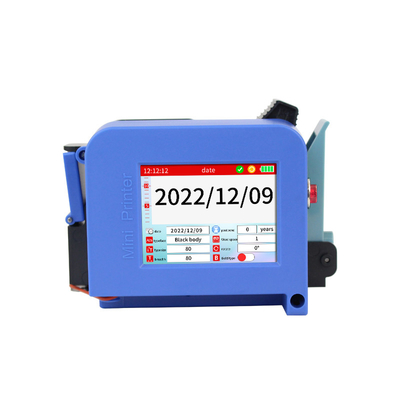 Kartonbeutel Mini Inkjet-Batch-Codiermaschine mit 600DPI-Druck und tragbarem Design
