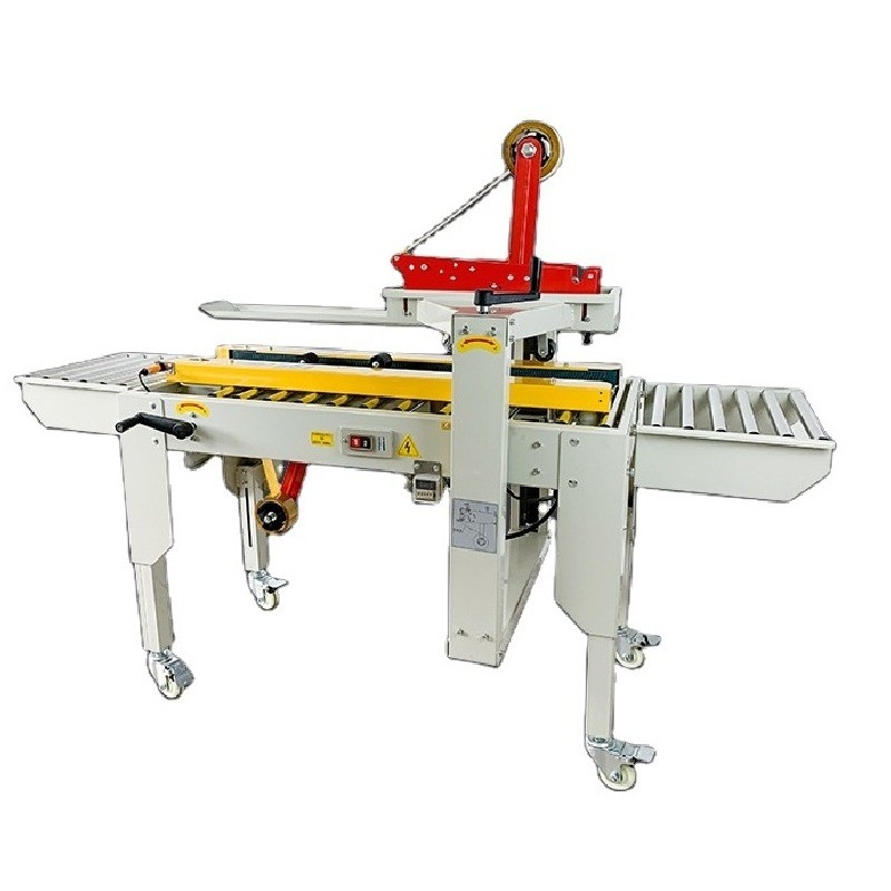 Automatische Verpackungskartonversiegelungsmaschine mit CE für Versiegelungsgeschwindigkeit 18 m/min