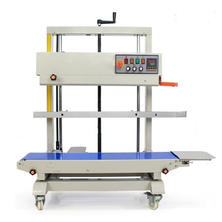 FR-1200V elektrisch angetriebene vertikale kontinuierliche Beutelversiegelungsmaschine für PE- und dicke Beutel