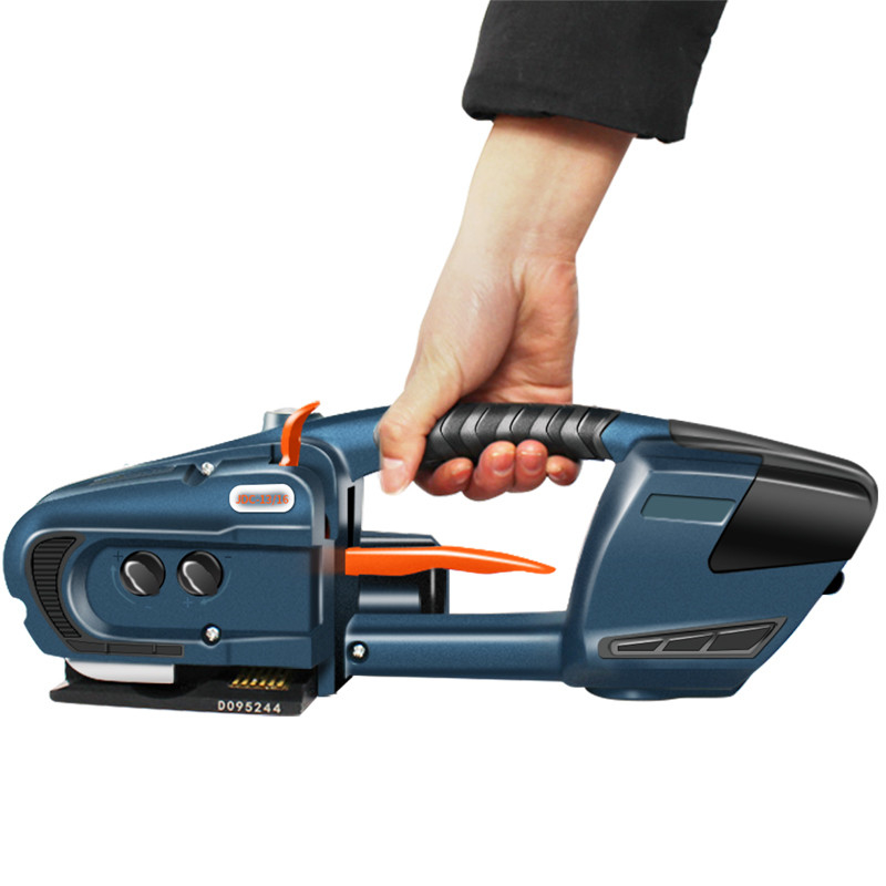 Batteriebetriebene elektrische Handmaschine für die Herstellung von PET-/PP-Gürteln