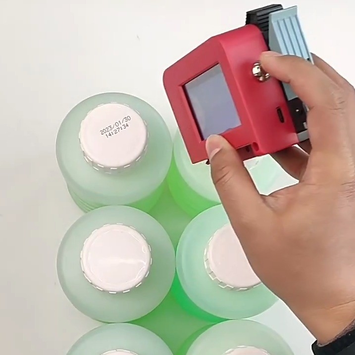 Mini Handheld Inkjet Flasche Druckmaschine für 12mm Druckhöhe und 240*120*97mm