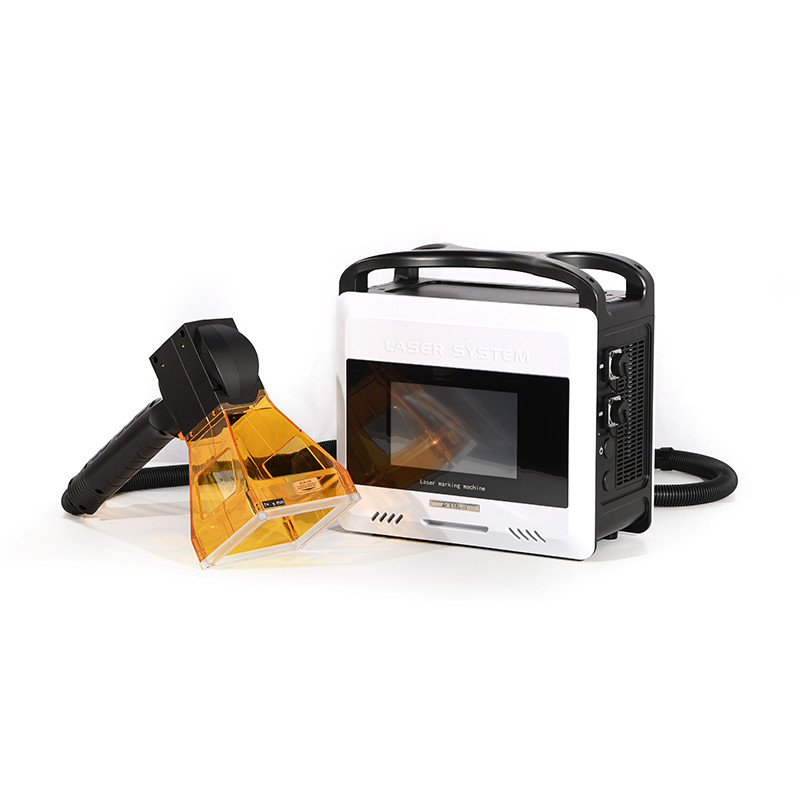 20/30W Handheld elektrische Metallmarkierungsmaschine für die Markierung Fläche 50mm * 50mm Materialien