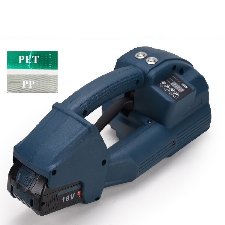 0.5-1.2 mm Strapdicke Hot Melting Handheld Strapping Machine für elektrische PP PET Strap