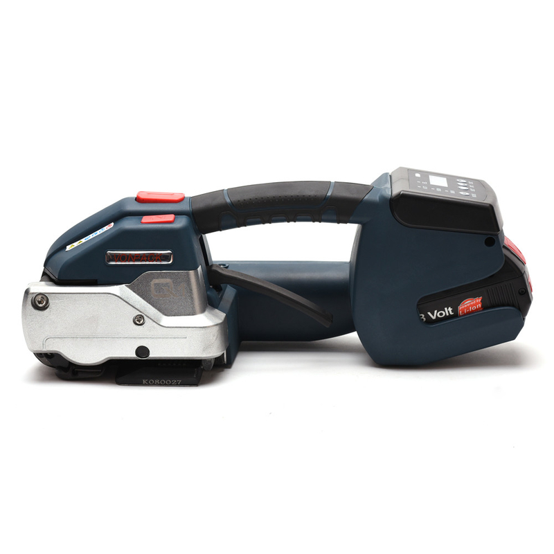 Automatische Handverpackungsmaschine mit einem Schlüssel für PP-PET-Gürtel mit elektrischem Antrieb