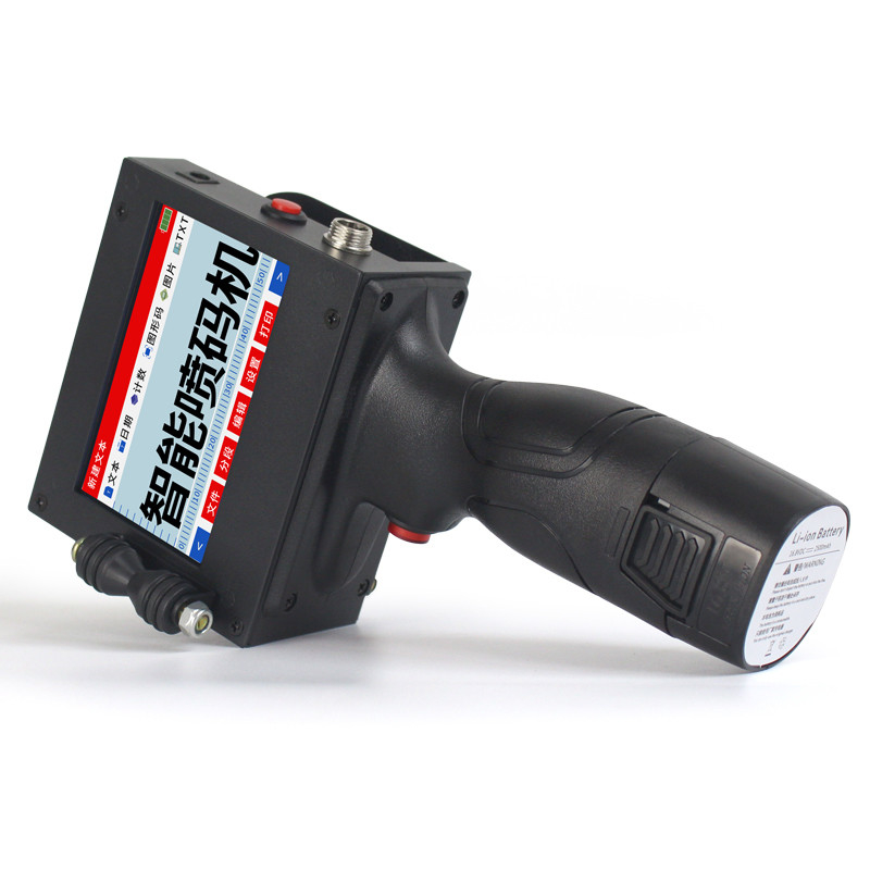 600DPI-TIJ-Drucker Handheld Inkjet-Drucker für die Codierung Maschine Druckentfernung 2-5mm