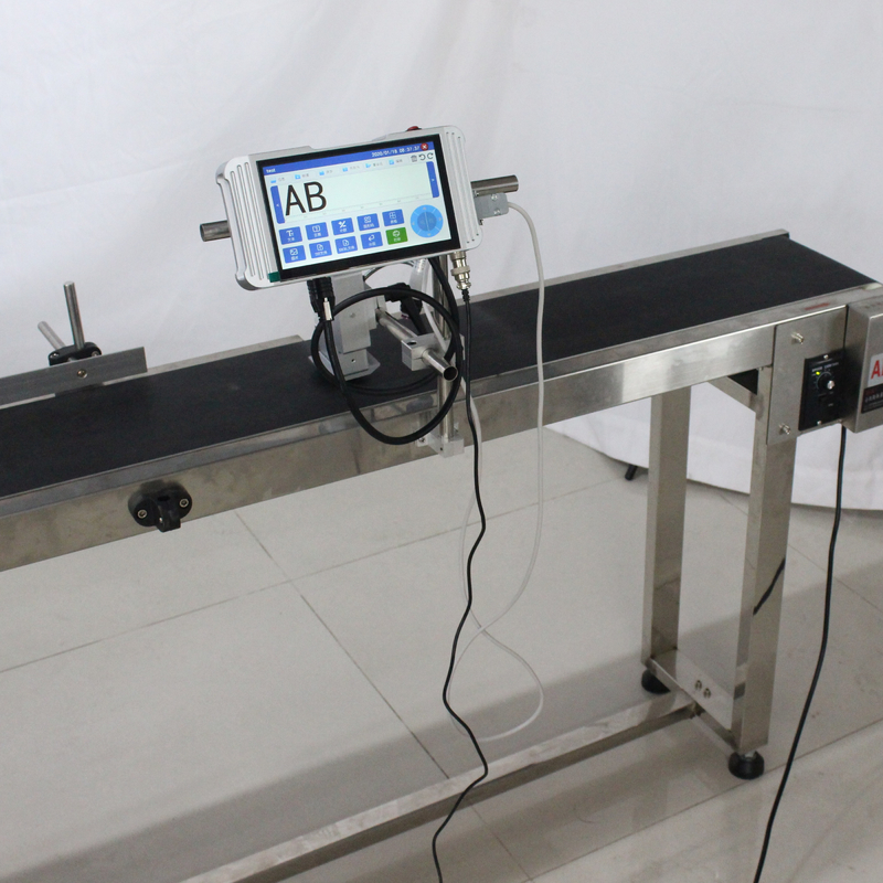 Schnelltrocknende Tinte Neueste Plastiktüte Holz Metall Datum Barcode QR Ablauf TIJ Codiermaschine