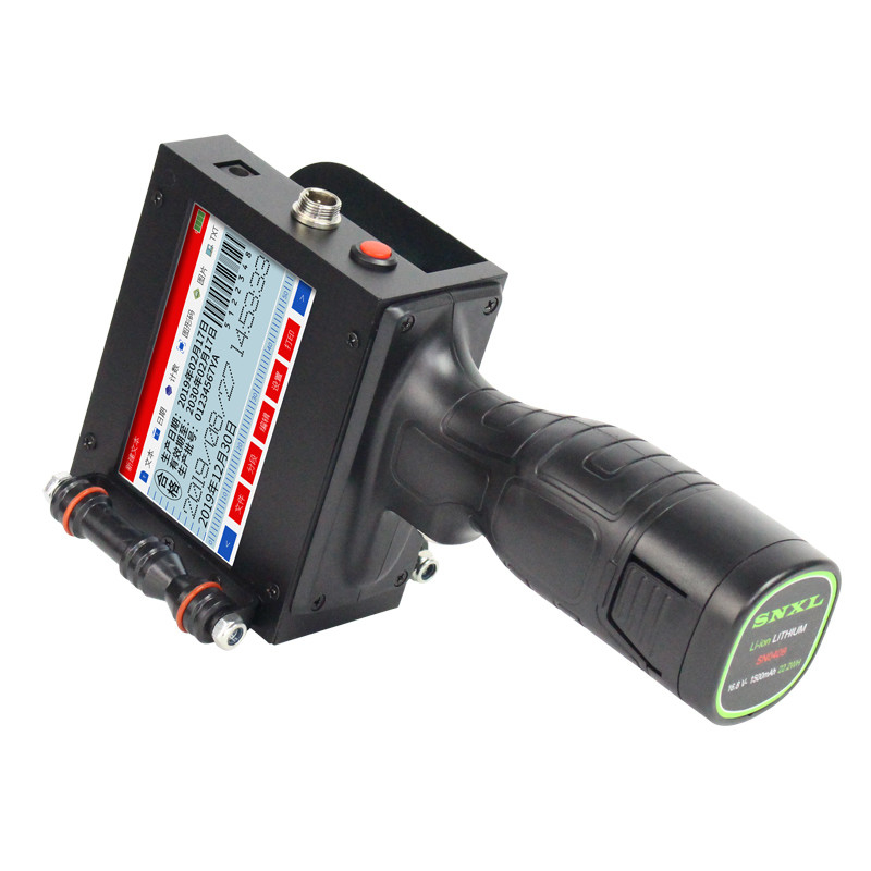 Portable Handheld Inkjet-Druckerpistole für Restaurant Verfallsdatum und Logo-Druck