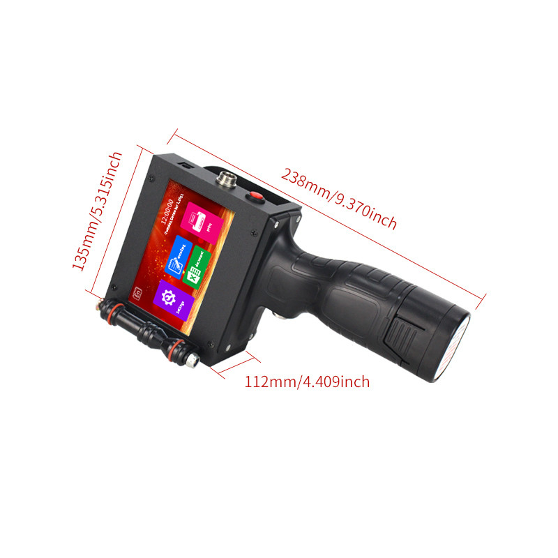 Handheld Verfallsdatumsdrucker Lian Lian J 130 12,7 mm für tragbare QR-Codiermaschine
